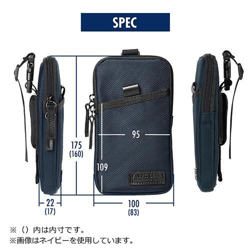 スマホポーチ スマホケース スマホ入れ リュック Iphone ベルトポーチ メンズ ブラック 0 Bagop1bk Mac Supply Store 通販 Yahoo ショッピング