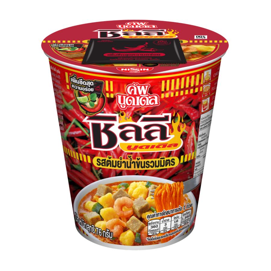【タイ限定！】日清カップヌードル トムヤムクリーミー ルアムミット（ミックス）味 [6個セット] NISSIN CHILI NOODLES TOM YUM CREAMY RUAM MITR FLAVOUR | カップヌードル | 01