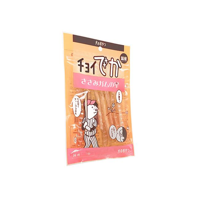 【定期購入｜正規品】わんわん チョイでか・ささみガムの星 [7本×２袋] | わんわん | 01