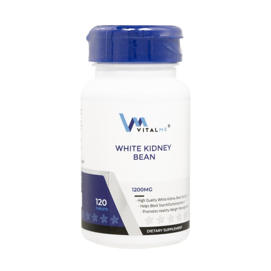【正規品】ホワイトキドニービーンエクストラクト1200mg [120錠×3本(180日分)] バイタルミー 白インゲン豆 サプリメント VitalMe White Kidney Bean 120tabs |  | 01