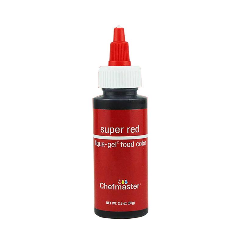 シェフマスター リクアゲル スーパーレッド 2.3oz (65g) Chefmaster LIQUA-GEL Super Red | 