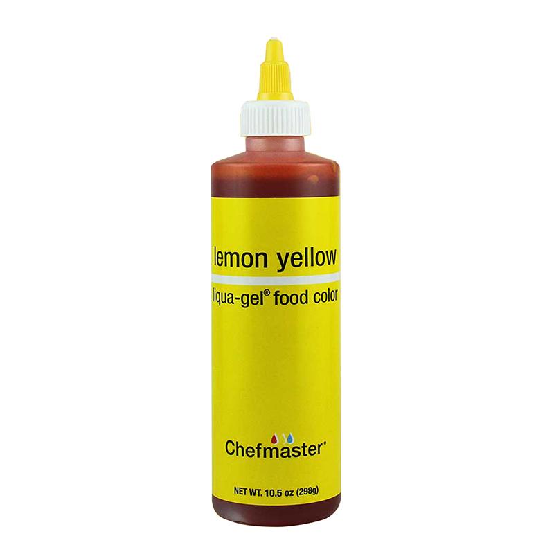 ディズニープリンセスのベビーグッズも大集合 シェフマスター リクアゲル レモンイエロー 10 5oz 298g Chefmaster Liqua Gel Lemon Yellow