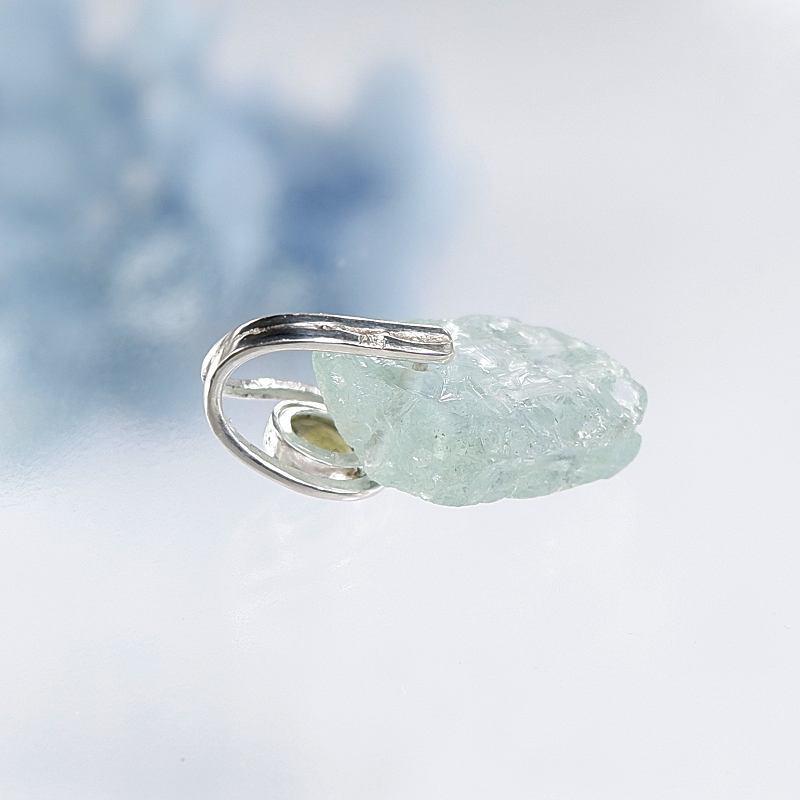 マダガスカル産　アクアマリン原石とクリソベリルのペンダント |  | 04