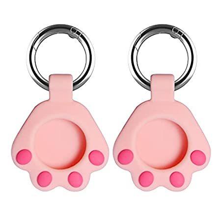 海外輸入品 Omorro キュートなairtagsケースシリコン かわいい猫の足跡パターンエアタグケース ソフトシリコン 安全紛失防止トラッカー 安全紛失防止トラッカー マカロン輸入ショッピング エア Omorro 保護カバー エア B094q5xtyrならショッピング ランキングや口コミ