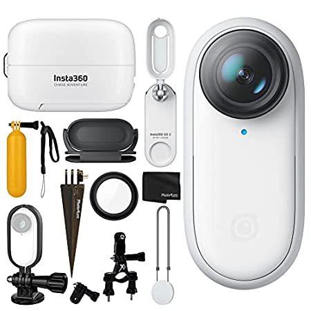 人気メーカー・ブランド Floating + Adapter Accessory + Camera Action GO2 【海外輸入品】Insta360 Handle Bu Value - アクションカメラ、ウェアラブルカメラ