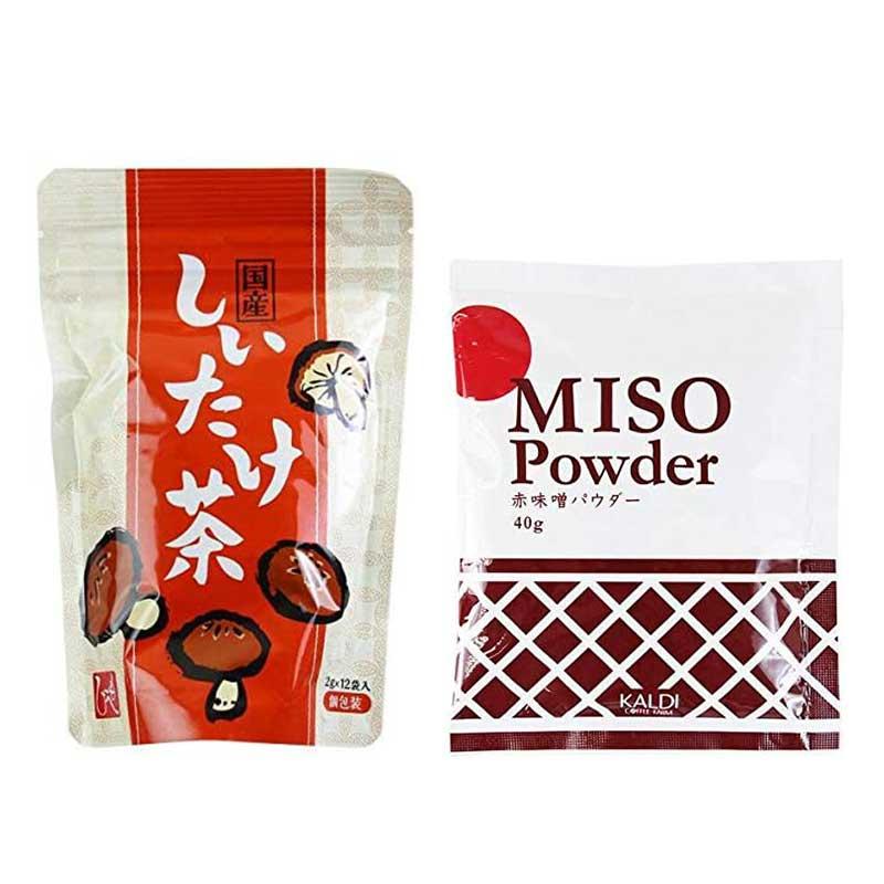しいたけ茶 味噌パウダーセット しいたけ 茶 味噌 パウダー 所さん お届け物です カルディ A Fh 005 1 Macaron ヤフー店 通販 Yahoo ショッピング
