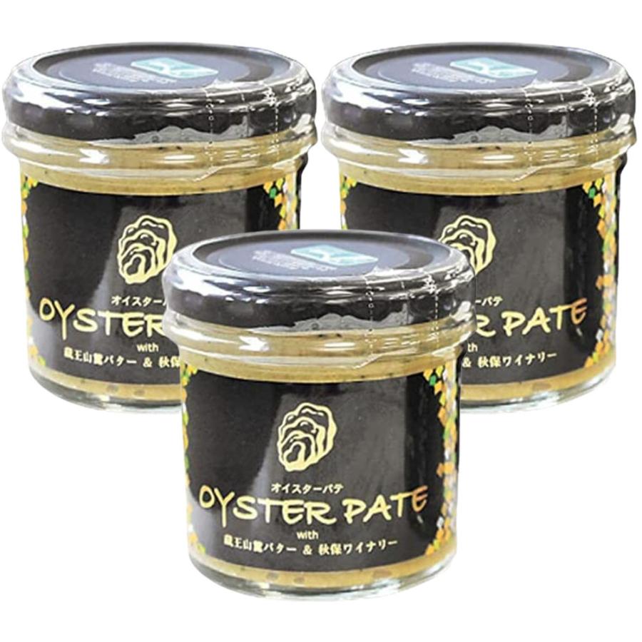 オイスターパテ OYSTER PATE ヤマナカ 120g×3個 冷凍 牡蠣 かき スプレッド パンのお供 パンのおとも 宮城 秘密のケンミンショー｜macaron0120