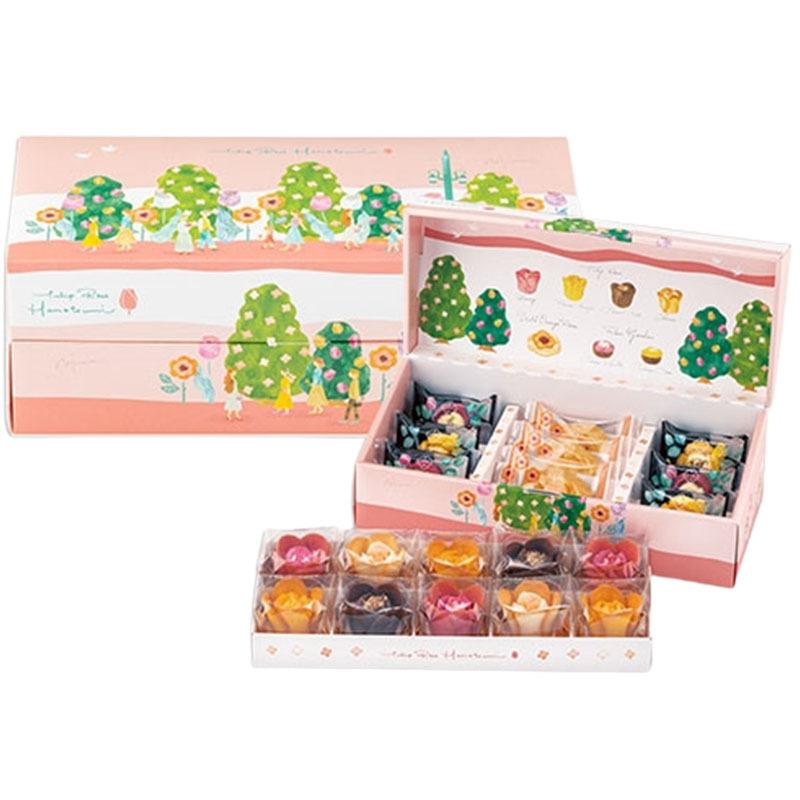 2694円 売れ筋がひ新作 Tokyoチューリップローズ チューリップローズ 花摘み 19個入 ラングドシャ お花 チューリップ お返し ギフト プレゼント 洋菓子 お菓子 母の日