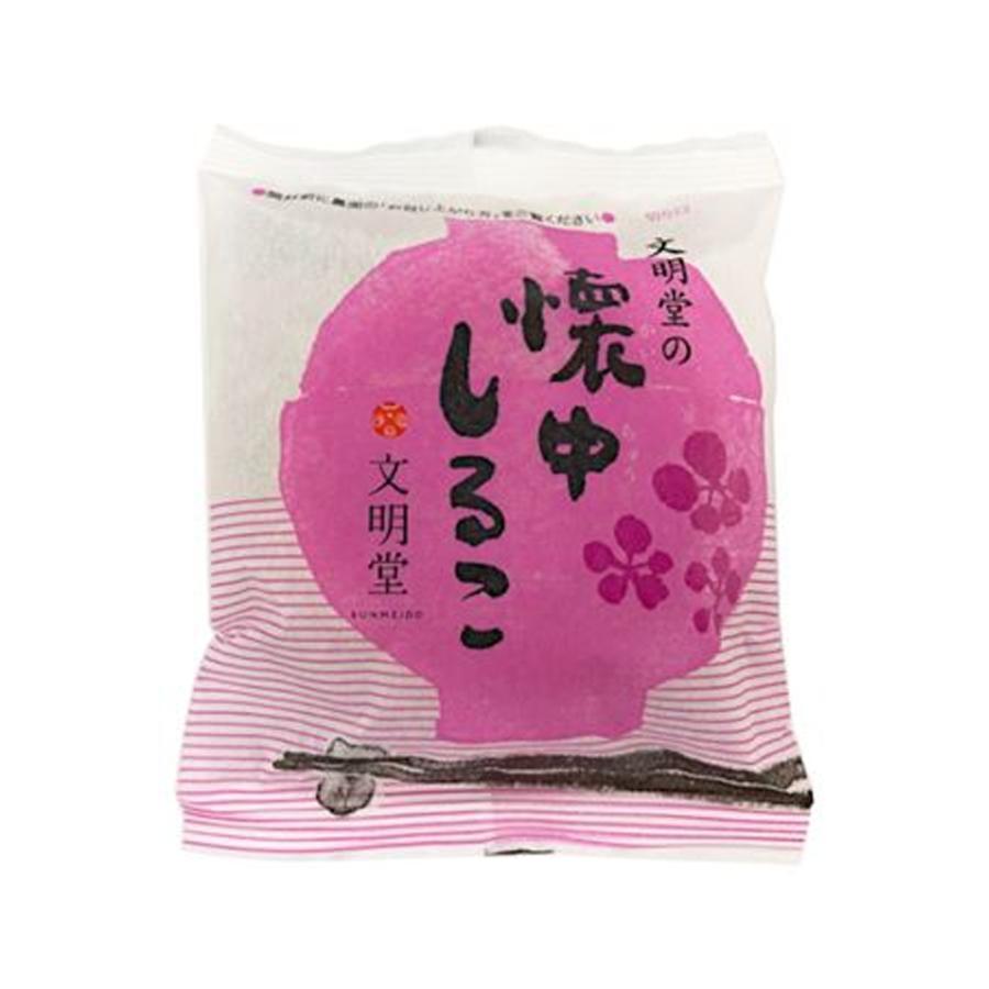 文明堂東京 懐中しるこ 50g×1個 おしるこ お汁粉 善哉 ぜんざい