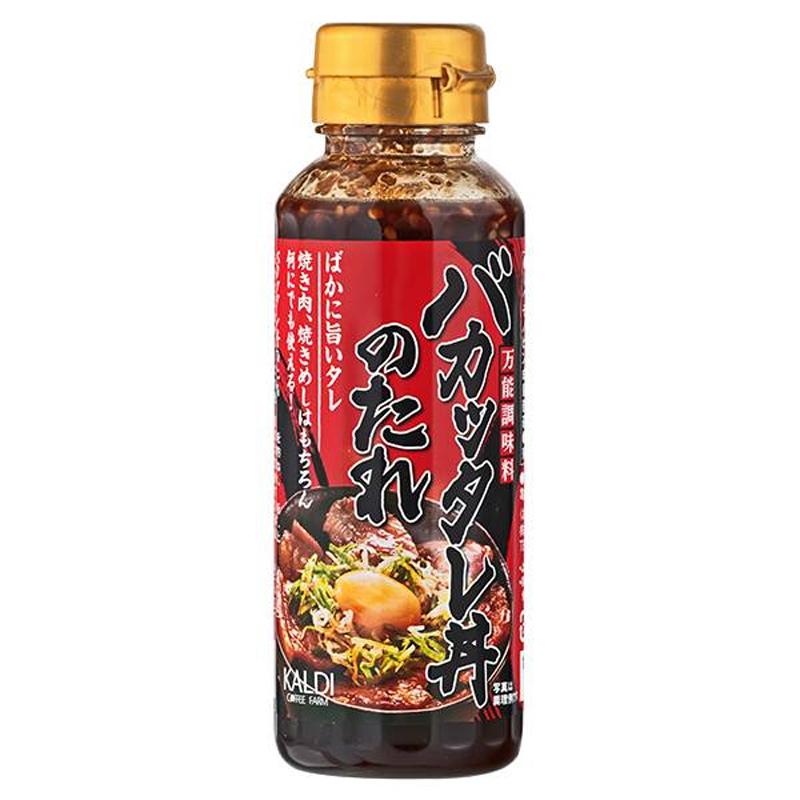 カルディ バカッタレ丼のたれ(ボトル) 200ml 焼肉のタレ 焼肉のたれ 焼肉 調味料 ソース 美味しい つけだれ 漬けだれ 甘口 ニンニク ...