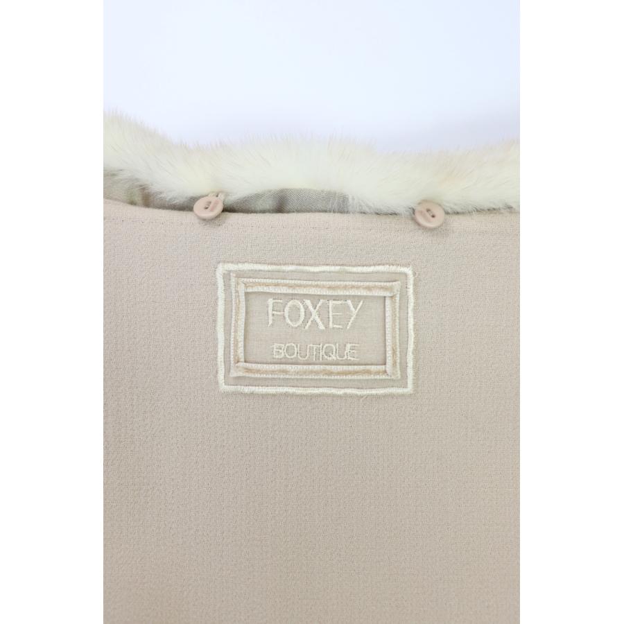 FOXEY BOUTIQUE FOXEY ミンクファーダブルフェイスジャケット