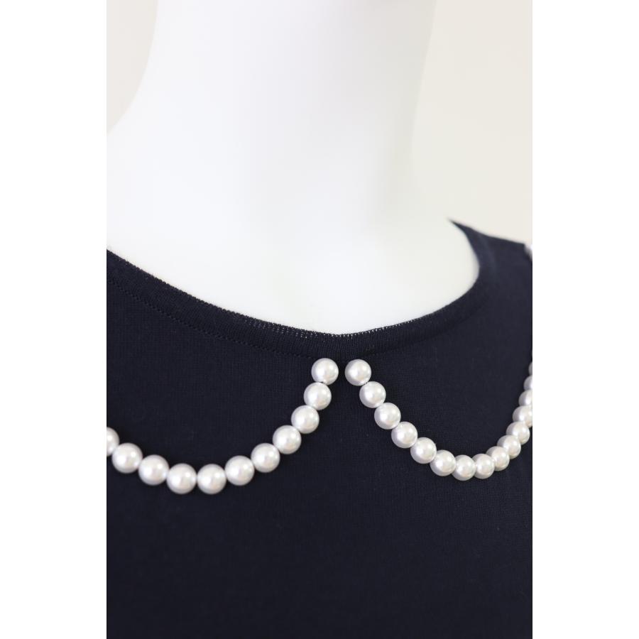 FOXEY BOUTIQUE FOXEY PEARL LADY パールコットンブレンドニット