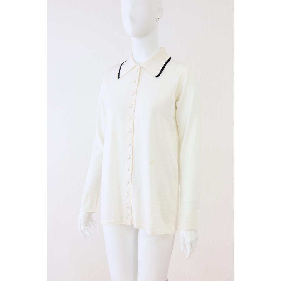 2024年♡美品♡ルネ ペプラム ブラウス ボリュームスリーブ ネイビー 