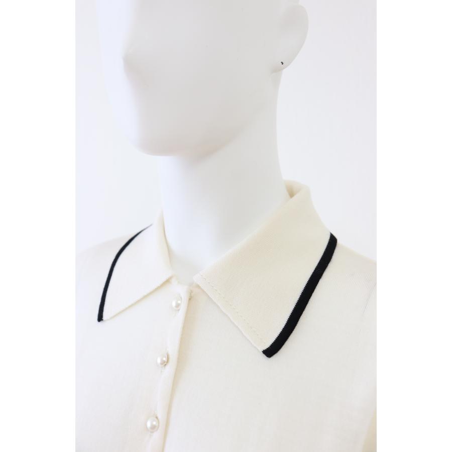 Rene Rene（ルネ） 襟付ウール長袖ニットトップス 5212060 2022年商品  