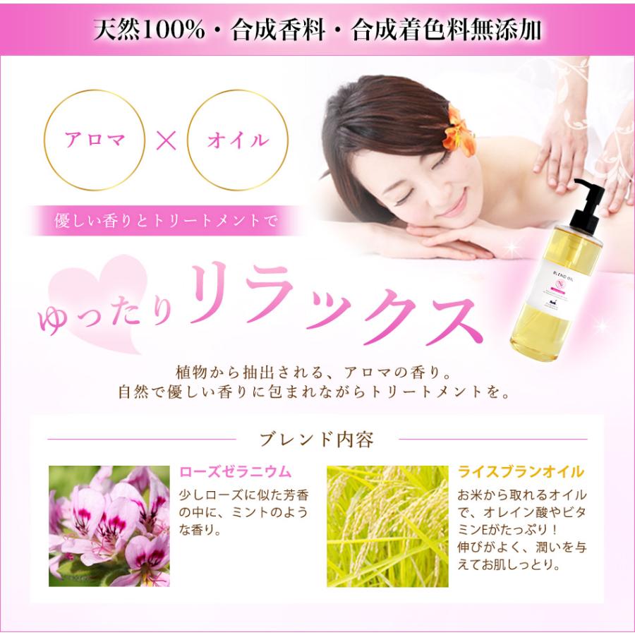 マカダミ屋 送料無料 ローズゼラニウムブレンド300ml×2本セット ベース