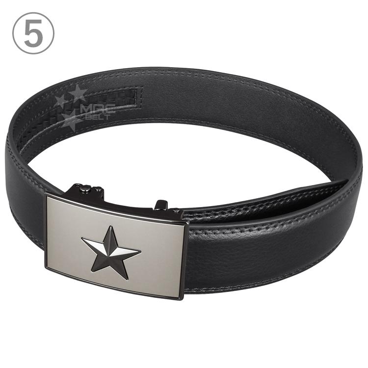 ベルト 剣先内側 剣先隠し メンズ 本革 オートロック 穴なし ブランド