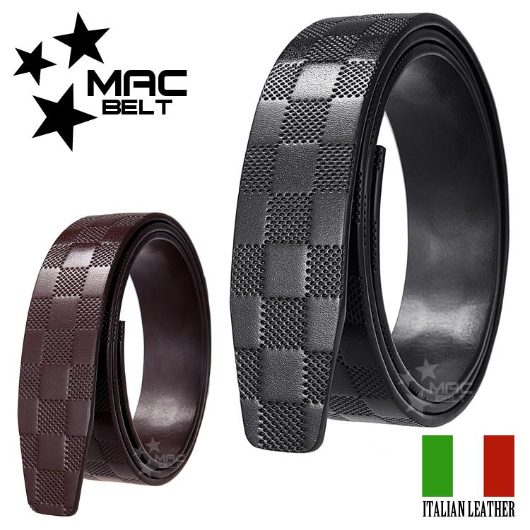 ベルト 交換用 穴なし 35mm イタリアンレザー 本革 メンズ ベルトのみ