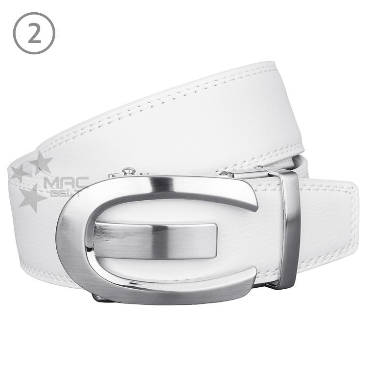 祝開店 大放出セール開催中 ゴルフベルト メンズ ゴルフ ベルト 白 ゴルフウェア 穴なし ブランド オートロック 無段階 本革 大きいサイズ ロング おしゃれ Mbw Aynaelda Com