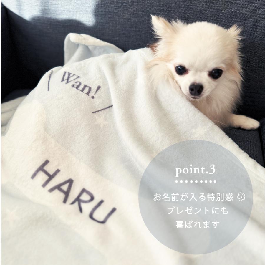 1位受賞】ペット用名入れブランケット 9柄 ミニ 毛布 タオル 冷房対策