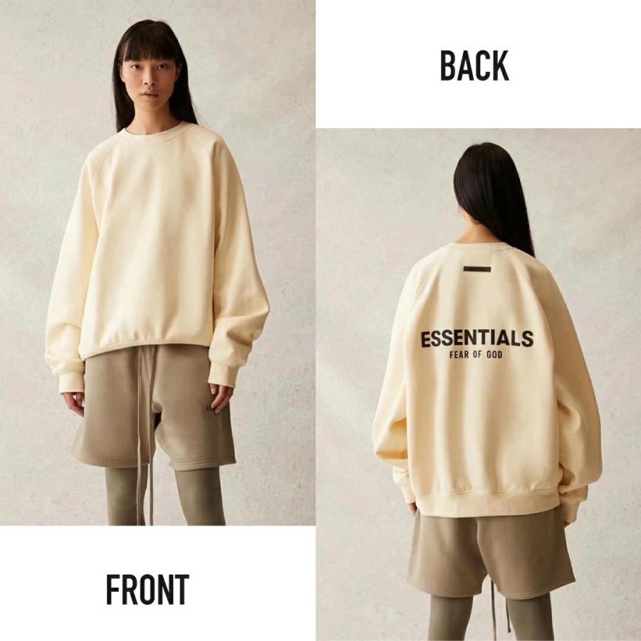 FEAR OF GOD FOG ESSENTIALS フィアオブゴッド エッセンシャルズ BACK LOGO SWEAT バックロゴ スウェット トレーナー 正規品｜macheriemall｜06