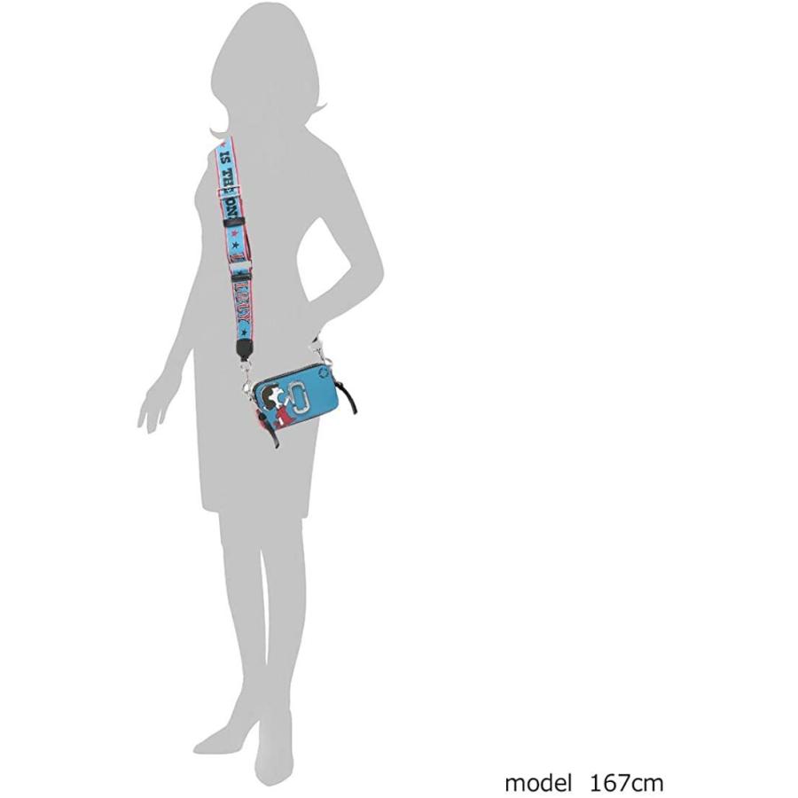 MARC JACOBS SNOOPY ショルダーバッグ ホワイト ブルーレッド Marc Jacobs × Peanuts Snoopy Shoulder Crossbody bag White