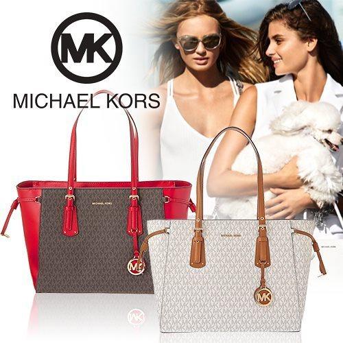 MICHAEL KORS マイケルコース VOYAGER ミディアム トップジップ MICHAEL KORS マイケルコース VOYAGER ミディアム トップジップ