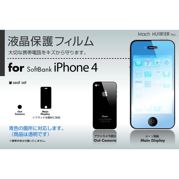 iPhone4  32G 保護シート 他 楽天市場】2枚セット｜iPhone4/iPhone4S フィルム PET制 液晶画面保護