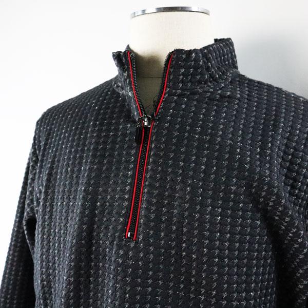 ビビコ BBCO ハーフジップセーター 45-1602-01 LT ロゴ 30代 40代 50代 メンズカジュアル 新品 新作 正規品 秋 冬 スポーツ プレゼント ギフト 24aw_3