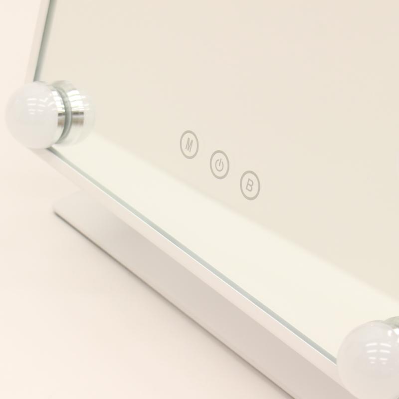 HIRO ヒロ Make up LED Mirror メイクアップ LEDミラー JM-D475Mの画像