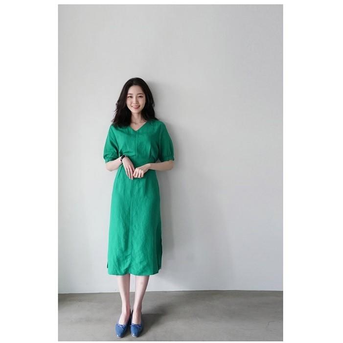 半額品 ワンピース リネン ミモレ丈 Vネック 半袖 Aライン シンプル 大人可愛い 春夏 二次会 グリーン パープル ネイビー Dr 0308 A0415 街角のカフェテラス 通販 Yahoo ショッピング 新着商品 Www Ladislexia Net