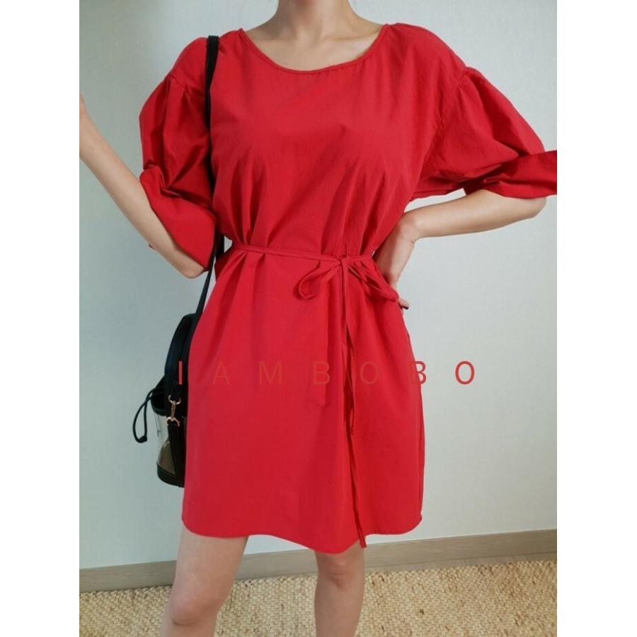 完売 ワンピース ショート丈 バックコンシャス 七分袖 クルーネック コットン 無地 大人可愛い 春夏 Op 0159 超目玉 Www Doctor Plan Com