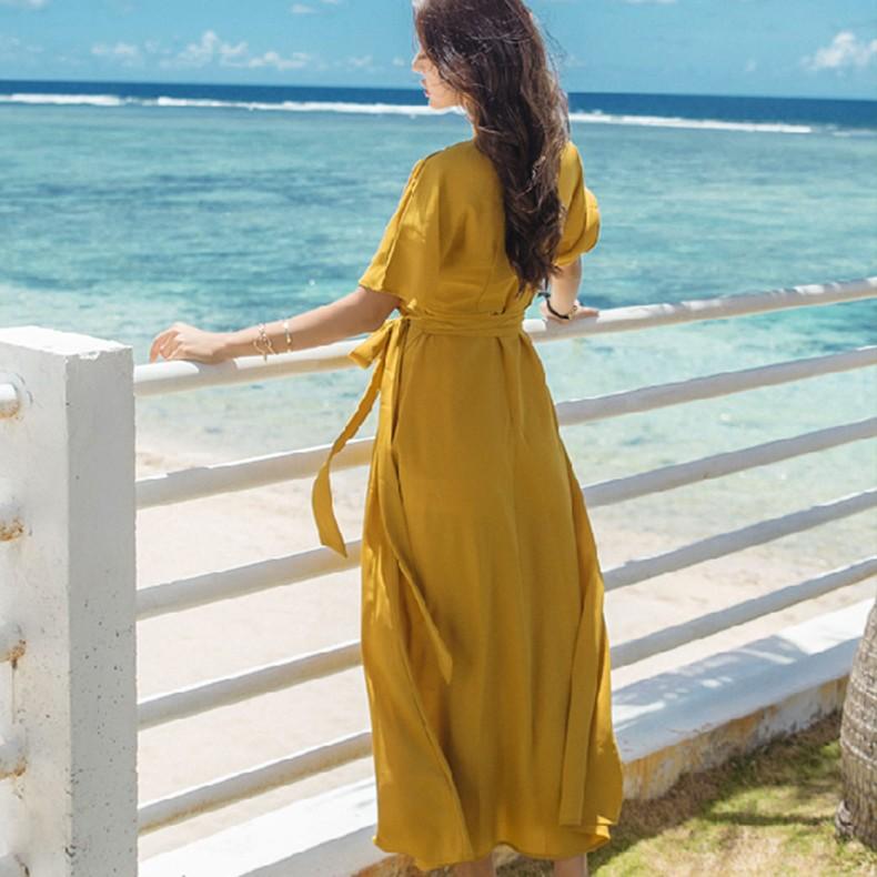 新品本物 リゾートワンピース マキシ丈 ロング丈 カシュクール ノースリーブ Xライン 大人可愛い 春夏 お出かけ ハイウエスト Ro 0003 C1023 街角のカフェテラス 通販 Yahoo ショッピング 高質で安価 Www Doctor Plan Com