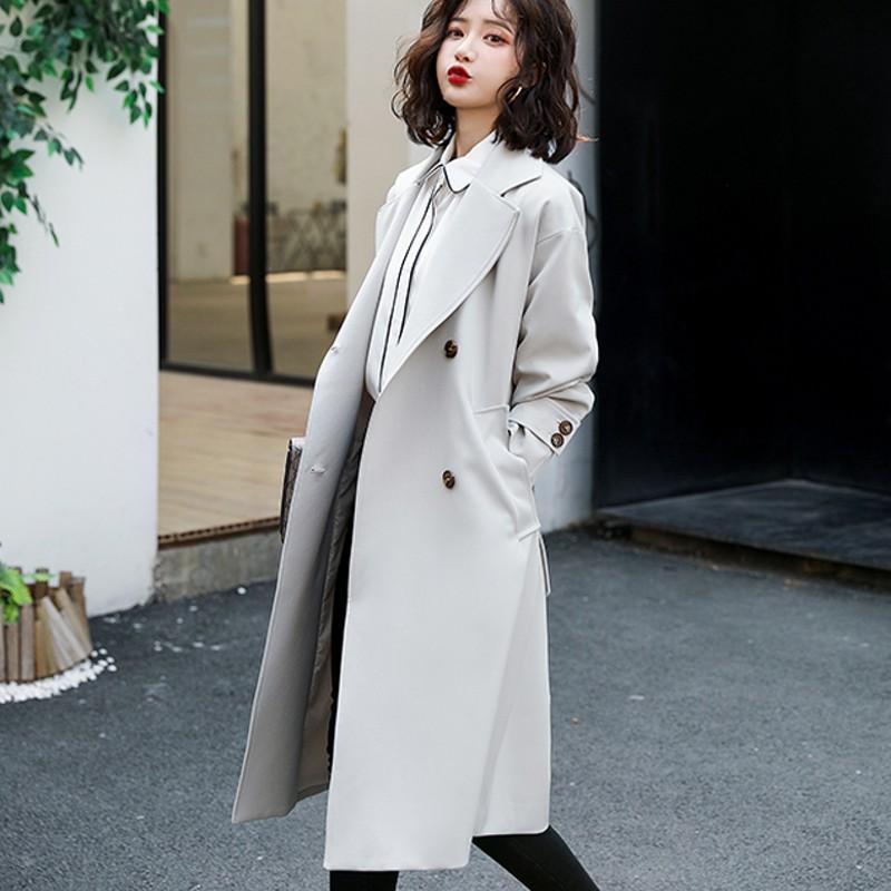 注目のブランド トレンチコート 上品で大人可愛いトレンチコートです 無地 ウエストマーク 女子会 デート 通勤 お出かけ 春 こなれ感 フェミニン フォーマル カジュアル 大人可愛い スリム ロング丈 コート アウター Www Universitaria Cl