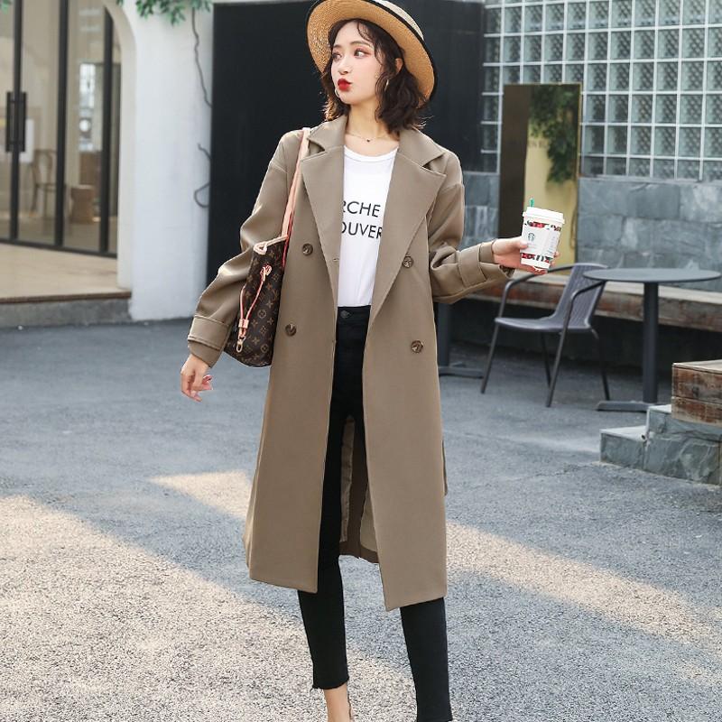 注目のブランド トレンチコート 上品で大人可愛いトレンチコートです 無地 ウエストマーク 女子会 デート 通勤 お出かけ 春 こなれ感 フェミニン フォーマル カジュアル 大人可愛い スリム ロング丈 コート アウター Www Universitaria Cl
