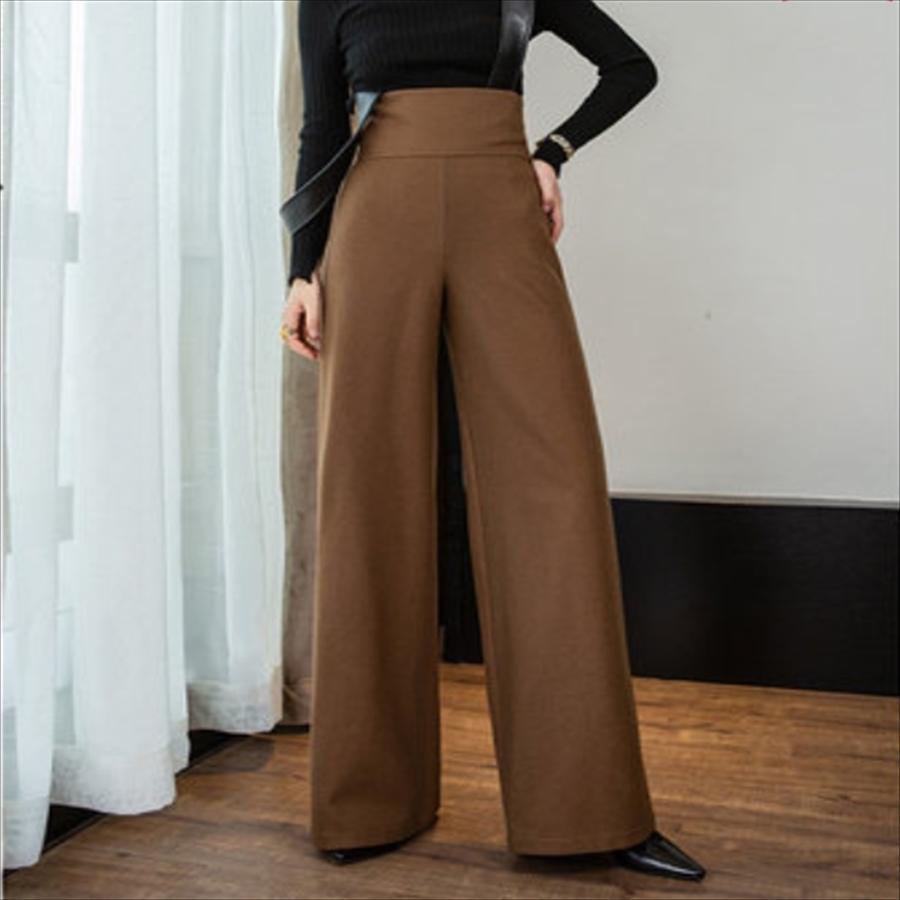 大人可愛い シンプルデザインのガウチョパンツ ワイドパンツ 無地 ガウチョパンツ ハイウェスト 街角のカフェテラス お出かけ 女子会 きれいめ お出かけ 女子会 Pt 0601 ボトムス パンツ 秋冬 公認店 の
