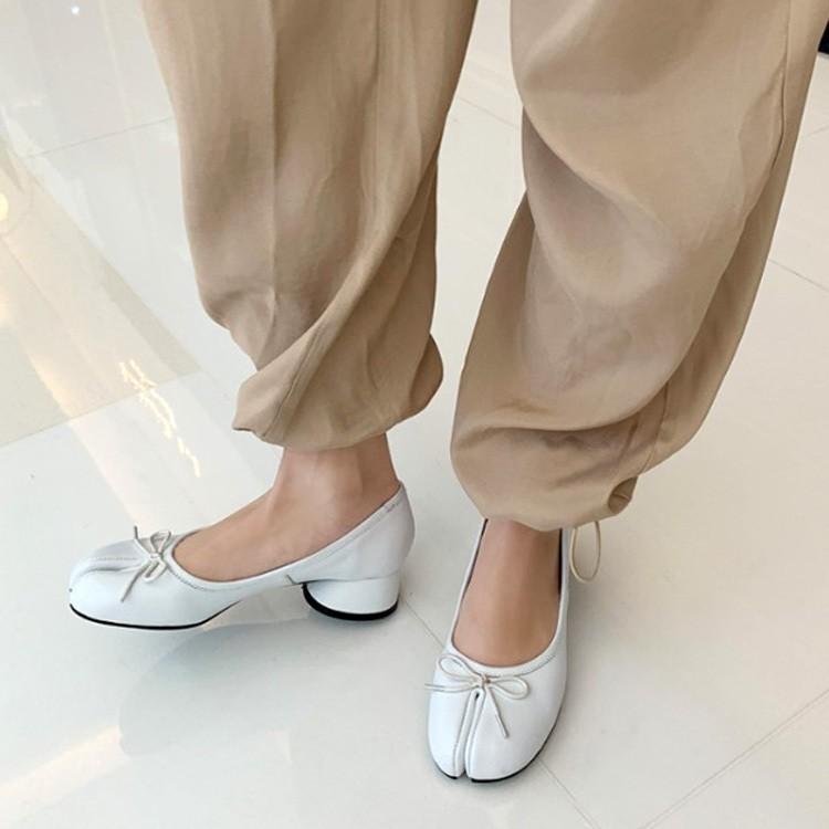 足袋パンプス リボン 牛革 太ヒール 疲れない 大人可愛い きれいめ こなれ感 春夏 お出かけ デート 通勤 Sh 0745 街角のカフェテラス 通販 Yahoo ショッピング