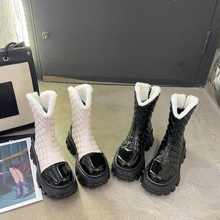 レディースファッション ディズニーコレクション ショートブーツ もこもこ ラウンドトゥ バイカラー ローヒール 厚底 痛くない 疲れない 大人可愛い カジュアル こなれ感 秋冬 デート お出かけ デイリー Zhgtlye9tb Wrestlesquare Com