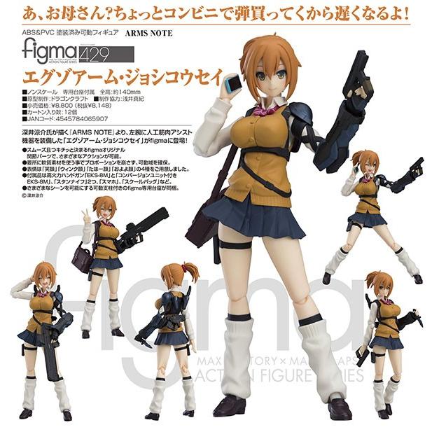ARMS NOTE figma エグゾアーム・ジョシコウセイ ARMS NOTE figma エグゾアーム・ジョシコウセイ