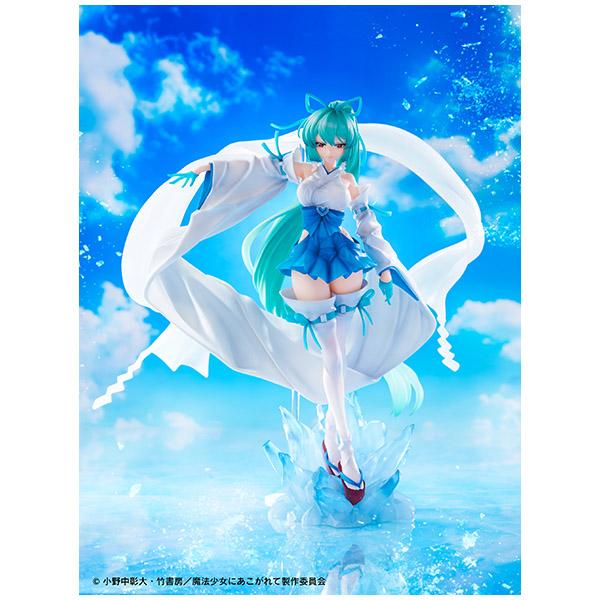 魔法少女にあこがれて マジアアズール 薄氷巫女 1/7スケール塗装済み