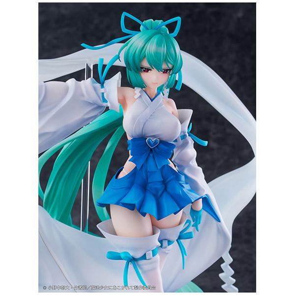 魔法少女にあこがれて マジアアズール 薄氷巫女 DX Ver. 1/7スケール