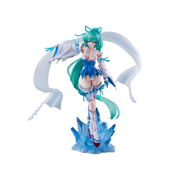 魔法少女にあこがれて マジアアズール 薄氷巫女 DX Ver. 1/7スケール