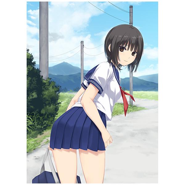 珈琲貴族先生 描き下ろしB2タペストリー（青山澄香／セーラー服）W