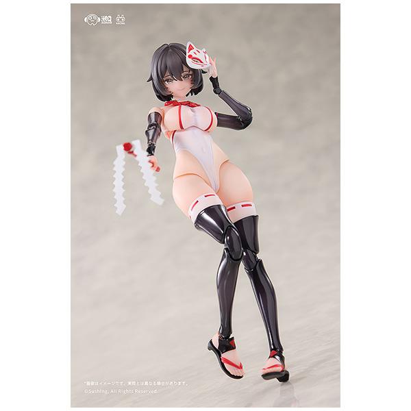 戦闘巫女 上藤桔梗 1/12 可動フィギュア_7