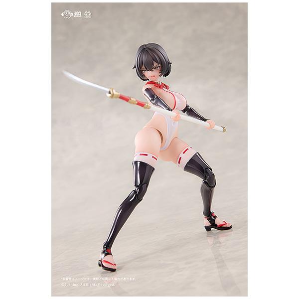 戦闘巫女 上藤桔梗 1/12 可動フィギュア_8