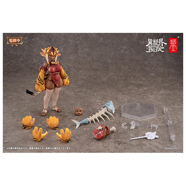 RPG-04 タイガーガール ガル 1/12 完成品アクションフィギュア : まち