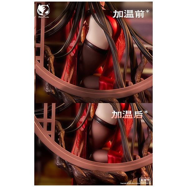 001_BearPanda 国風シリーズ 落紅 1/6スケール塗装済完成品フィギュアの画像