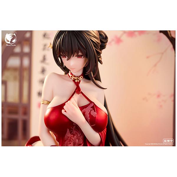 001_BearPanda 国風シリーズ 落紅 1/6スケール塗装済完成品フィギュアの画像