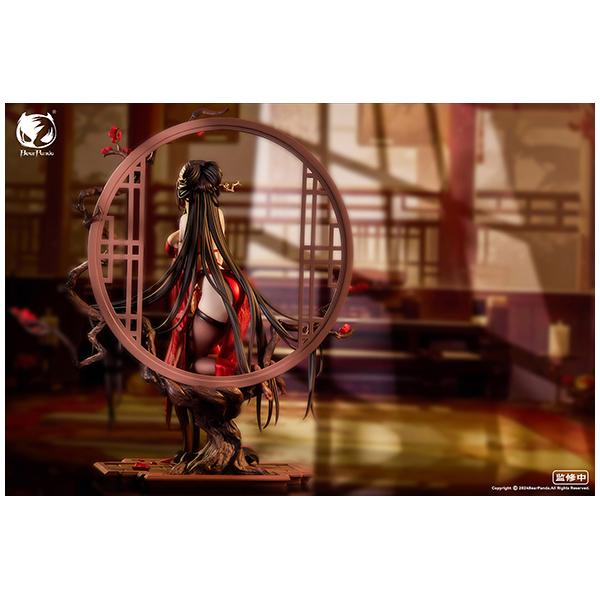 001_BearPanda 国風シリーズ 落紅 1/6スケール塗装済完成品フィギュアの画像