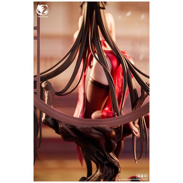 001_BearPanda 国風シリーズ 落紅 1/6スケール塗装済完成品フィギュア