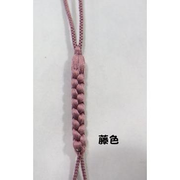 正絹根付紐 全長約8.5cm (約3.5cm×3.5cm×1.5cm) ＊手組みのため、商品